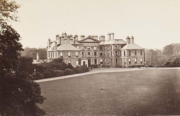 A photograph of Dalkeith Palace taken in 1865. Credit: Buccleuch Archives/By kind permission of the Duke of Buccleuch and Queensberry, KT