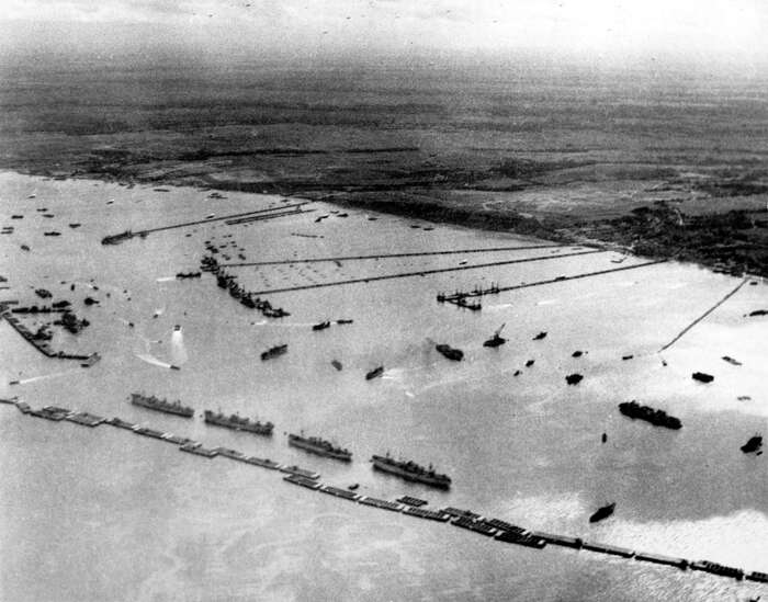 Mulberry harbours in Normandy, 19441945 ScotlandsPeople