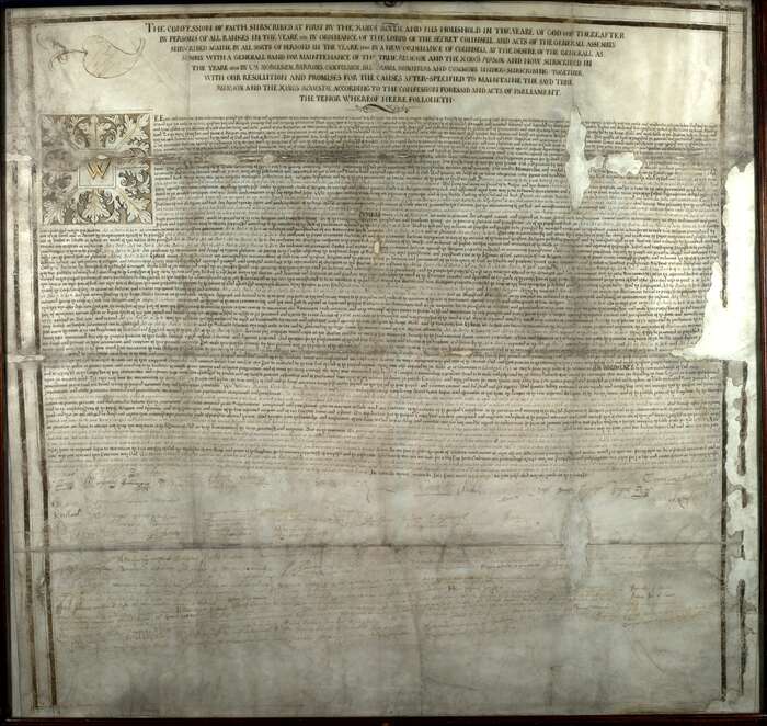National Covenant 1638 ScotlandsPeople National Covenant 1638 ScotlandsPeople