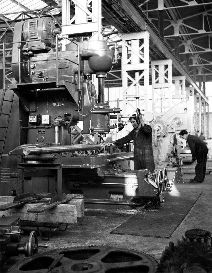 Alloa Central Workshops, 1950s