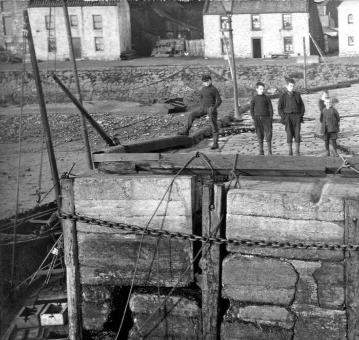Stonehaven Harbour, c 1918 ScotlandsPeople