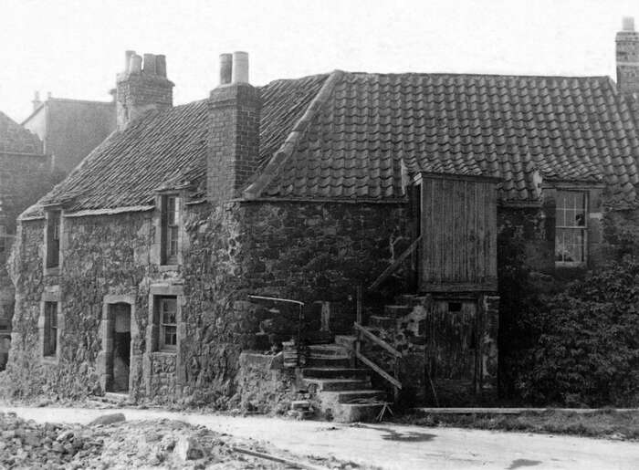 East Linton house, c 1900
