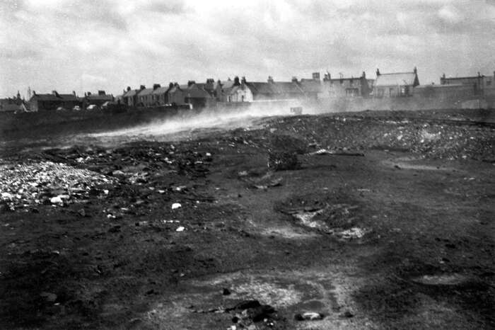 Coal bing at Buckhaven, 1939