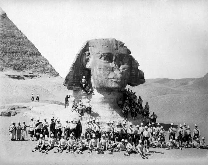 Black Watch at the Sphinx, 1882