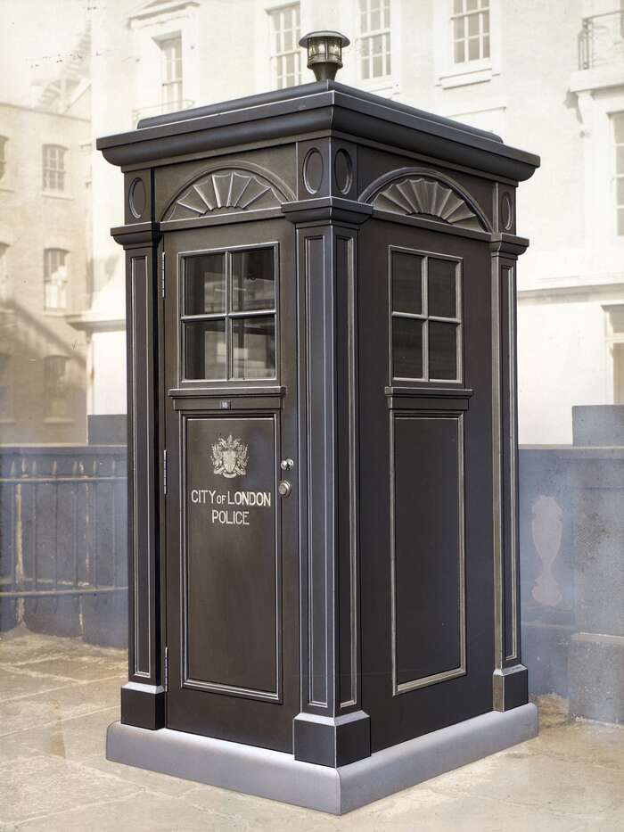 City of London Police Box, c 1930