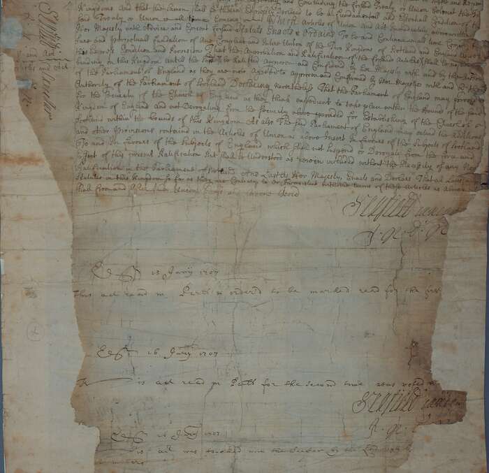 Treaty of Union 1707 ScotlandsPeople