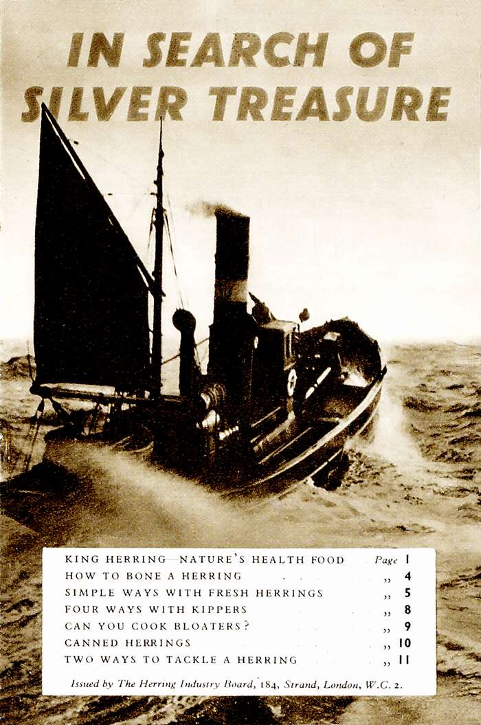 British herring trade promotional material