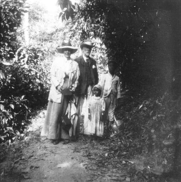 British tourists in Trinidad, 1905