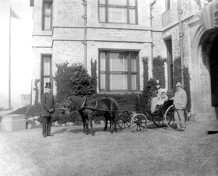 Sir John Fowler and Lady Fowler at Braemore ScotlandsPeople