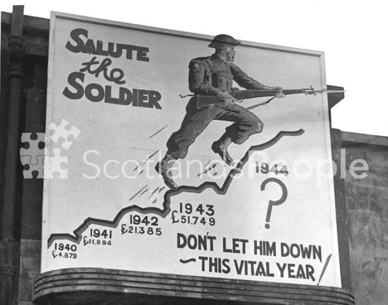Salute the Soldier billboard 1939-1945