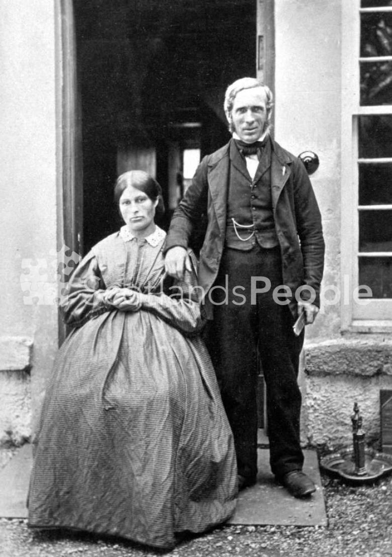 Carpenter and his wife, Glen Creran, 1866