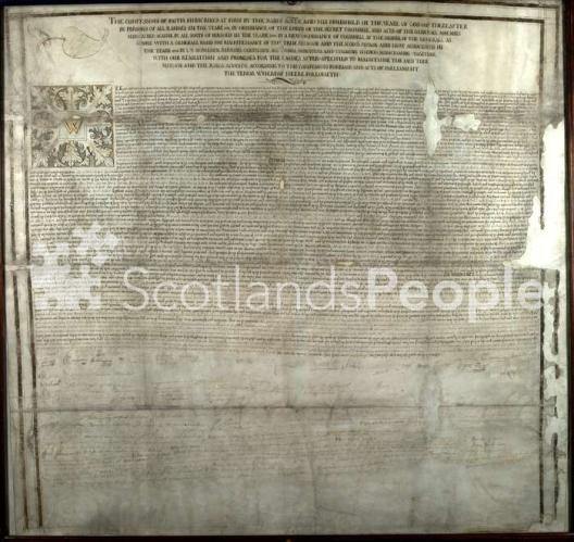 National Covenant, 1638 National Covenant, 1638