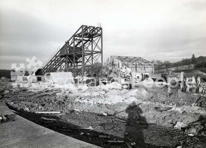 Construction of Castlehill Mine, 1964