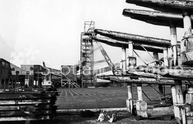 Surface buildings at Comrie Colliery, 1969