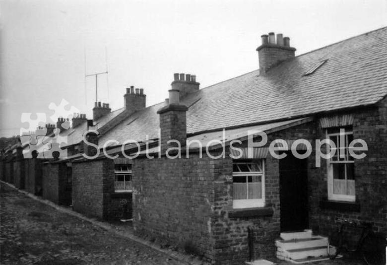 Miners' houses New Cumnock, c 1950