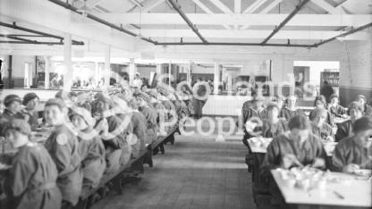 Staff canteen in HM Factory Gretna 1918