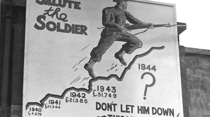 Salute the Soldier billboard 1939-1945