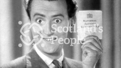 Cyril Fletcher promoting National Savings Certificates Cyril Fletcher promoting National Savings Certificates