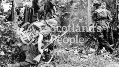 Jungle fighting, 1944-1945 Jungle fighting, 1944-1945