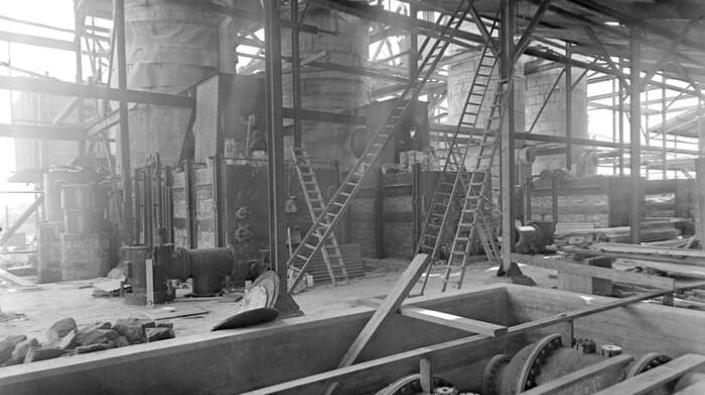 Sulphuric acid concentration plant, HM Factory Gretna, 1916