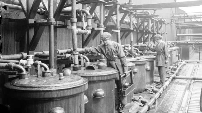 Nitric acid production, HM Factory Gretna, 1918