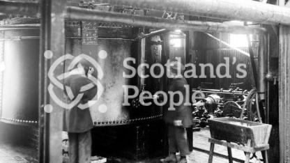 Nitration tank, HM Factory Gretna, 1918 Nitration tank, HM Factory Gretna, 1918