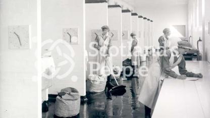 Cordite drying stoves, HM Factory Gretna, 1918 Cordite drying stoves, HM Factory Gretna, 1918