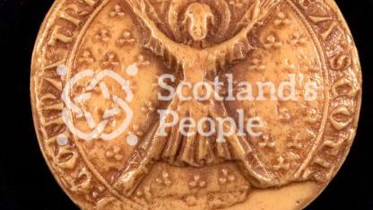 Seal of the Guardians of Scotland, 1292 Seal of the Guardians of Scotland, 1292