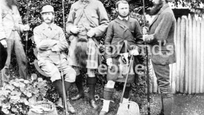 Home from a fishing trip, Invercreran, 1866