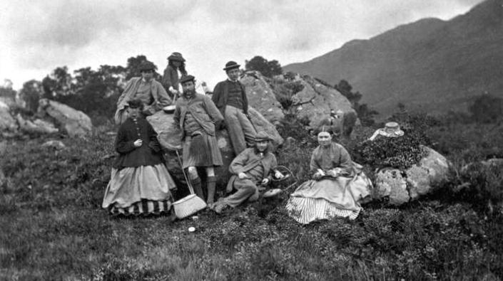 Picnic at Elleric, Glen Creran, 1866