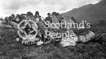 Picnic at Elleric, Glen Creran, 1866