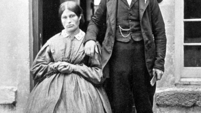 Carpenter and his wife, Glen Creran, 1866