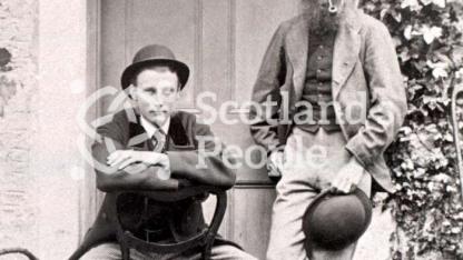 Two gentlemen, Invercreran, 1866 Two gentlemen, Invercreran, 1866