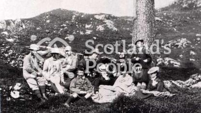 Picnic, Glen Creran, 1866 Picnic, Glen Creran, 1866