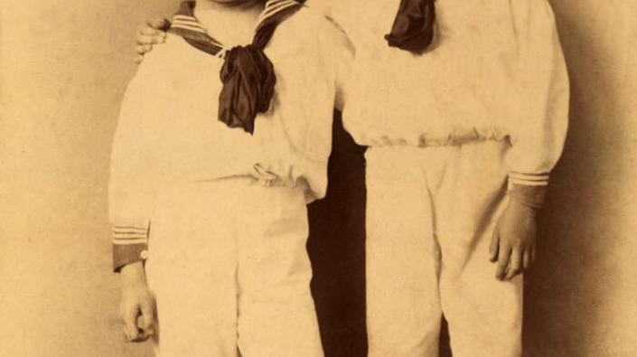 Sailor boys, c 1905
