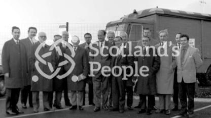 Swedish visitors to Clydebank, 1968 Swedish visitors to Clydebank, 1968