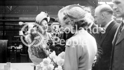 Royal visit to Cowdenbeath, 1948