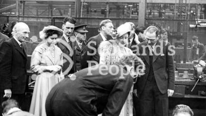 Royal visit to Cowdenbeath, 1948 Royal visit to Cowdenbeath, 1948