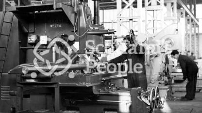 Alloa Central Workshops, 1950s Alloa Central Workshops, 1950s