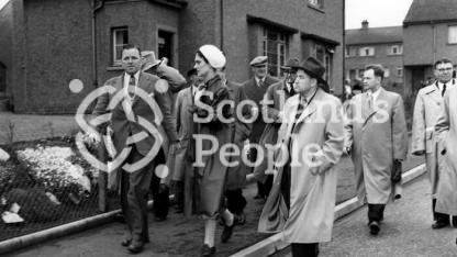 Soviet delegates near Alloa, 1960s Soviet delegates near Alloa, 1960s