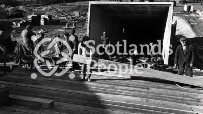 Construction of Castlehill Mine, 1965 Construction of Castlehill Mine, 1965