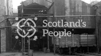 Picking tables building at Glencraig Colliery, 1950s Picking tables building at Glencraig Colliery, 1950s