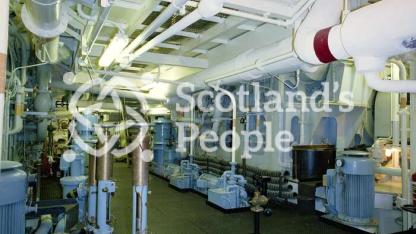 Engine room, QE2/1969 Engine room, QE2/1969