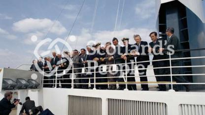 QE2 staff on photo shoot, 1969 QE2 staff on photo shoot, 1969
