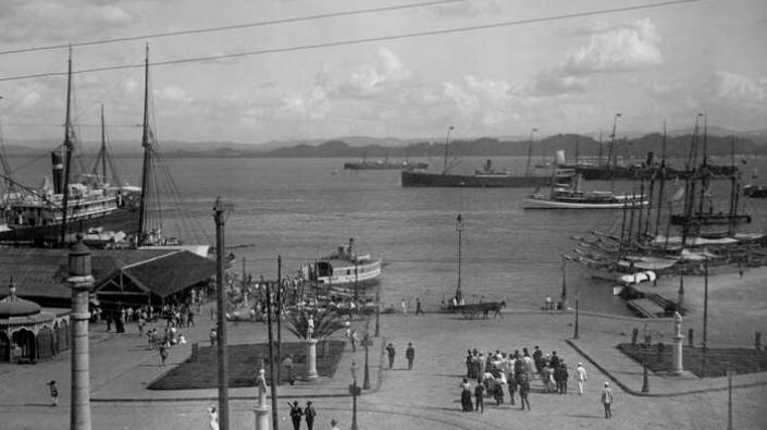 San Juan Harbour, Puerto Rico, 1905