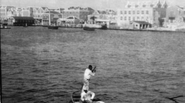 Wilhelmstad Harbour, Curacao, 1905