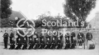 Volunteers, East Linton, c 1900 Volunteers, East Linton, c 1900