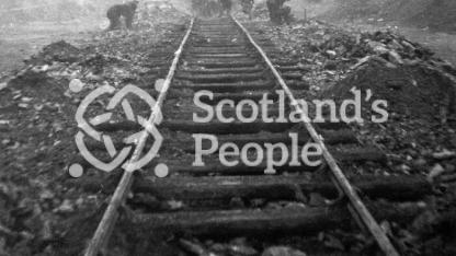 Coal refuse dump, Fife, 1937 Coal refuse dump, Fife, 1937