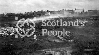 Coal bing at Buckhaven, 1939 Coal bing at Buckhaven, 1939