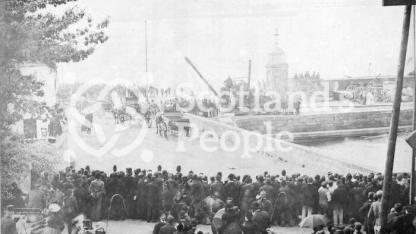 Royal visit to Forth Bridge works, 1884 Royal visit to Forth Bridge works, 1884